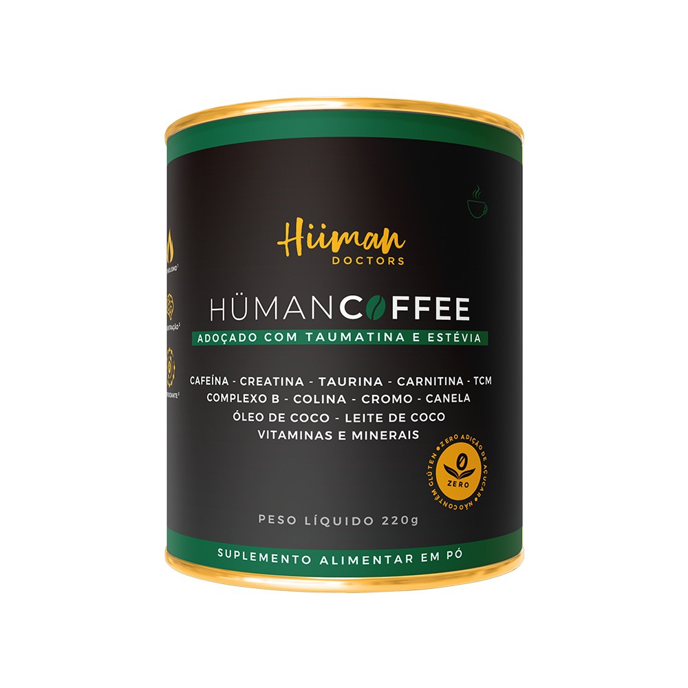 Hüman Coffee - Termogênico sabor café