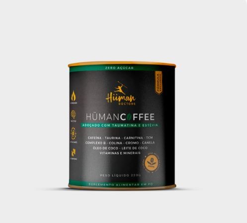 Hüman Coffee - Termogênico sabor café