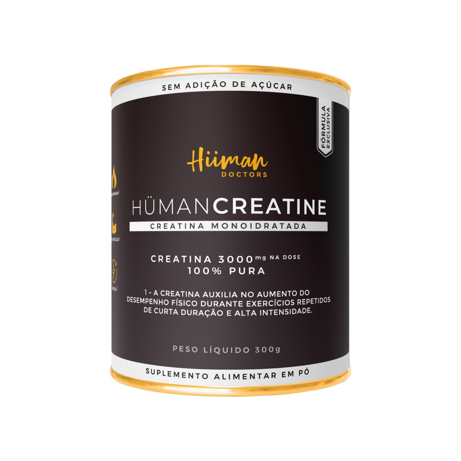 Hüman Creatine 100% Pura - 300g