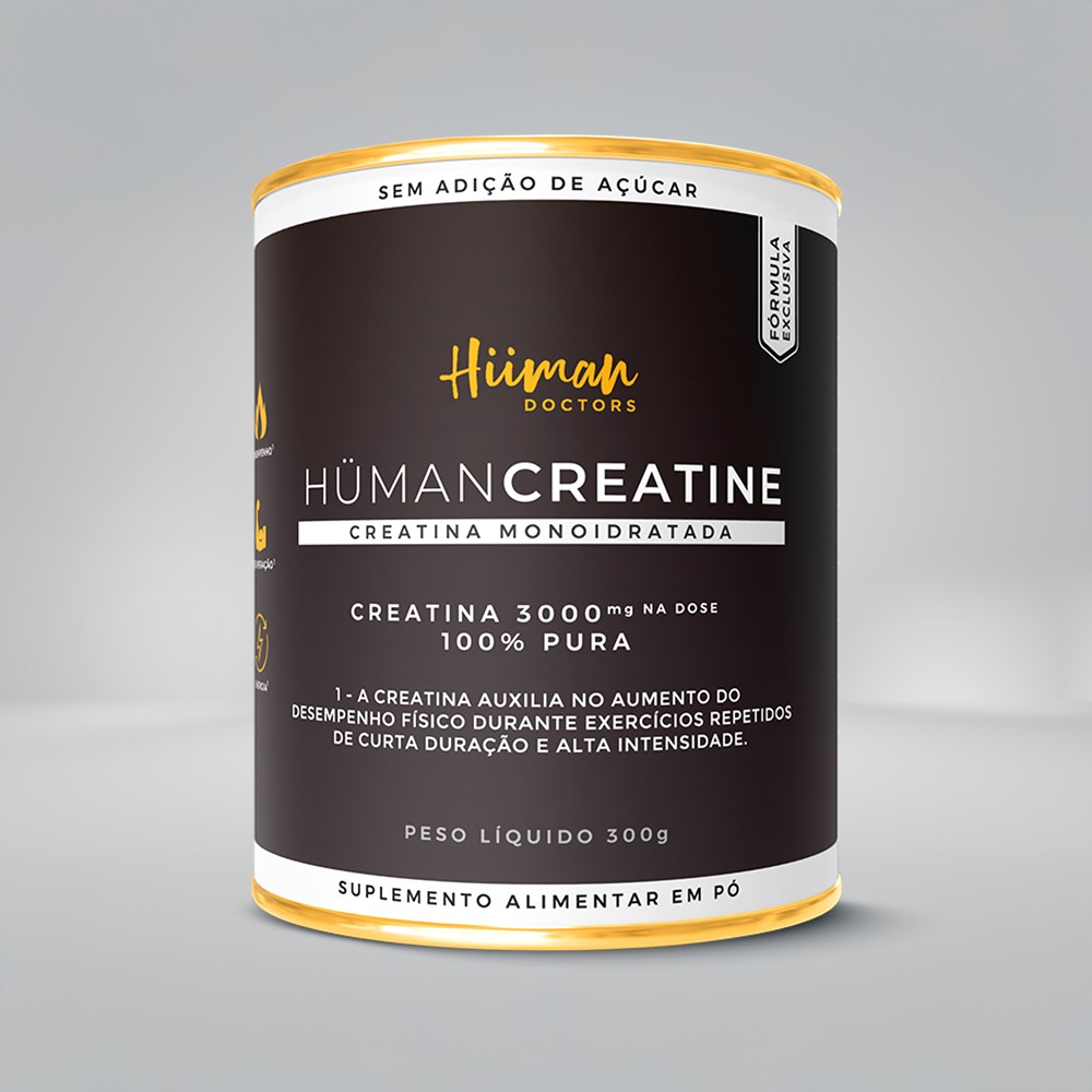 Hüman Creatine 100% Pura - 300g