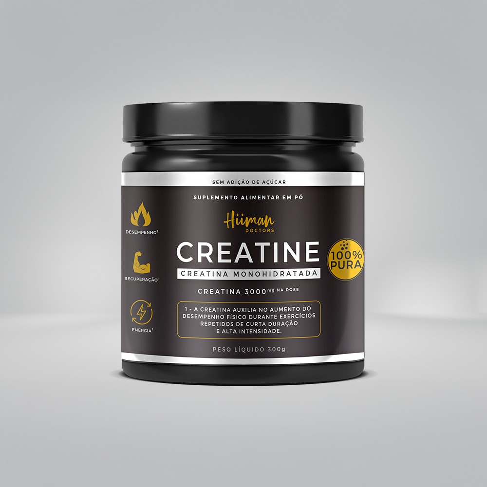 Hüman Creatine 100% Pura - 300g
